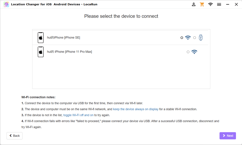 connect iOS device to Windows