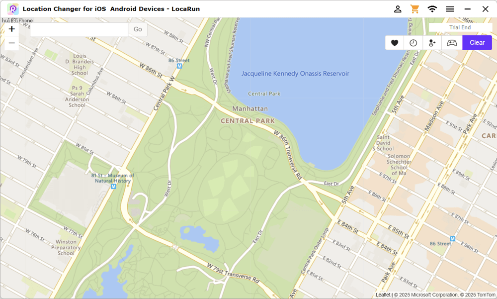 load the map on Windows