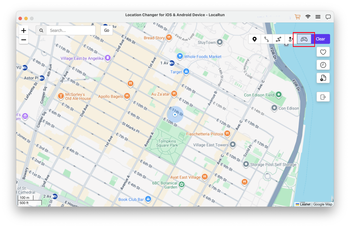 LocaRun game controller Mac