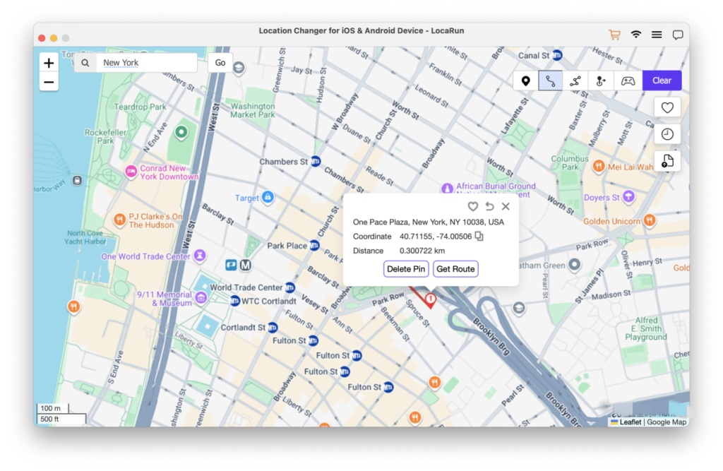 LocaRun two spot mode mac