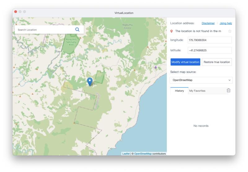 3uTools modify virtual location