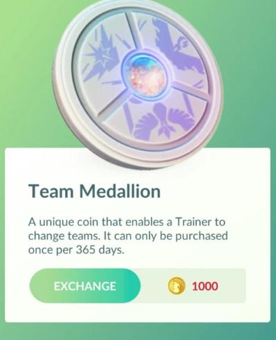 Buy the Team Medallion