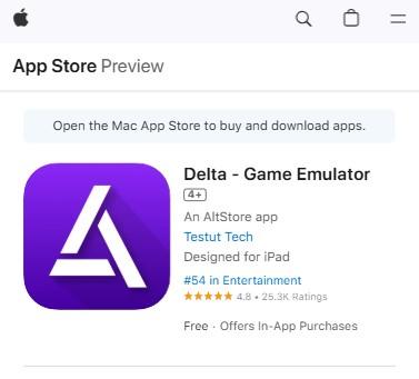 Delta Emulator for iphone download
