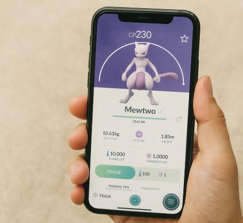Trading with Friends to obtaining Mewtwo