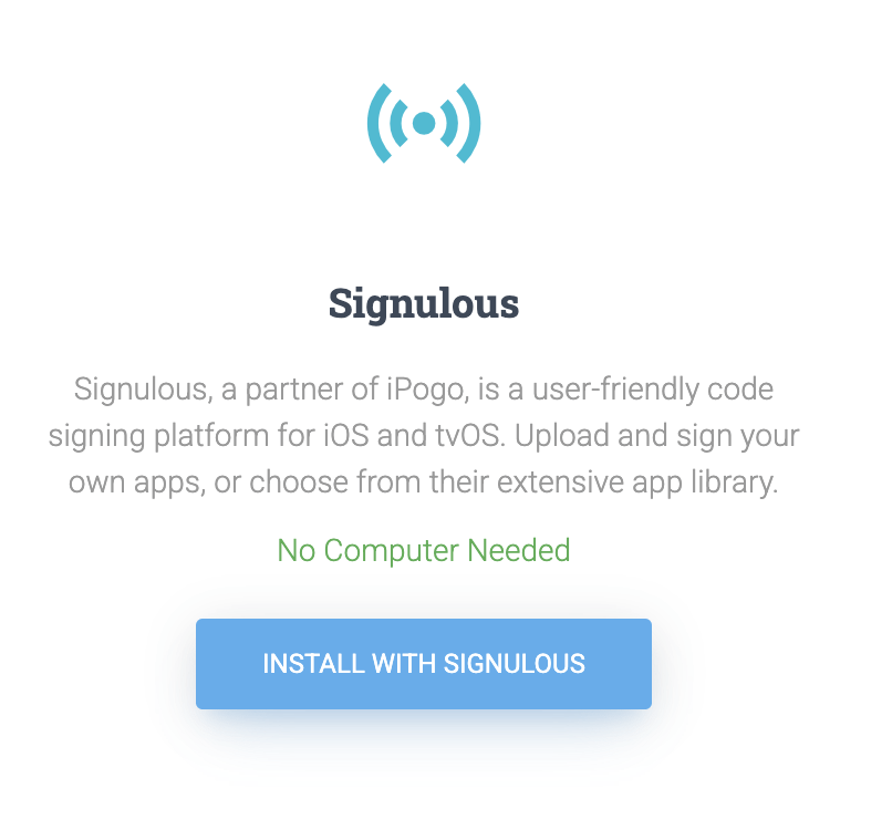 iPogo for iOS without PC