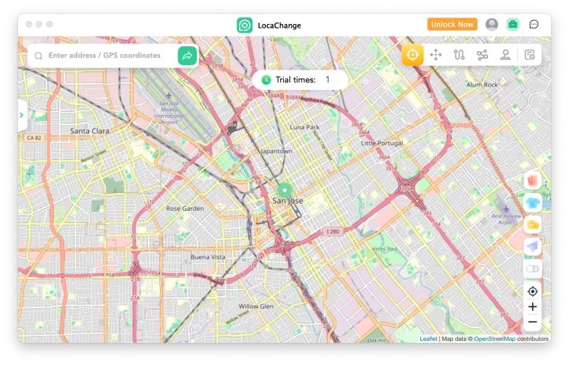 Locachange two-spot mode Locachange two-spot mode