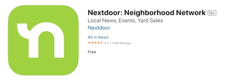 Nextdoor app Nextdoor app