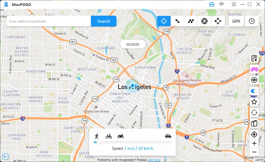 MocPOGO change location MocPOGO change location