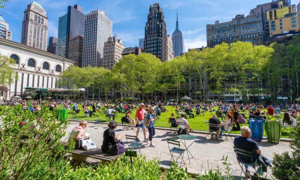 Bryant Park, New York City, USA