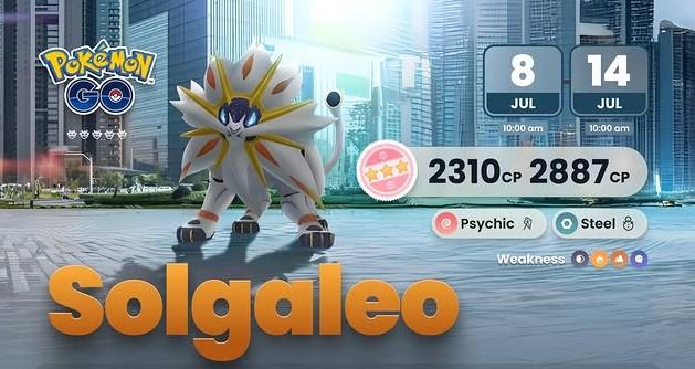 Catching Solgaleo in 5-Star Raids