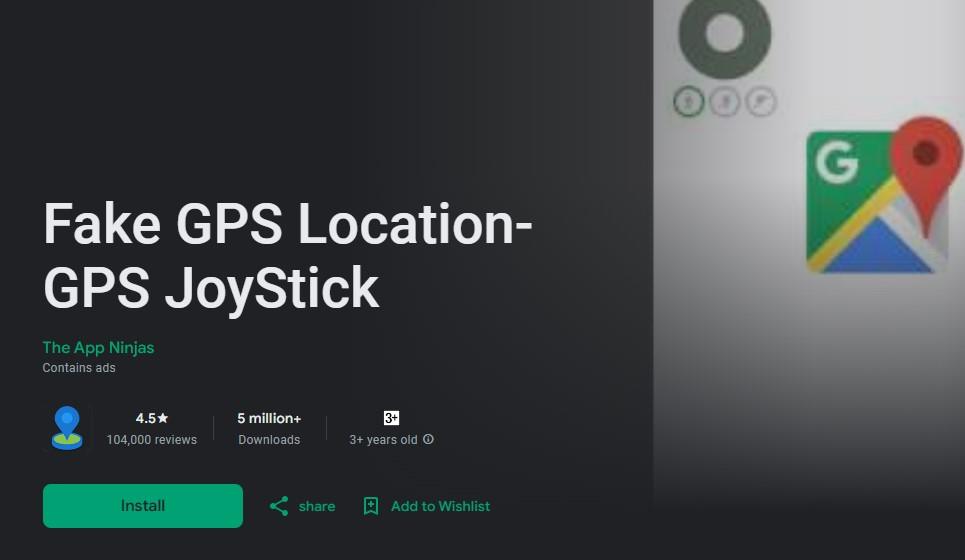 GPS JoyStick (App Ninjas)