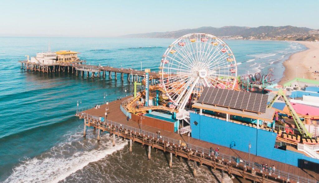 Santa Monica Pier, California, USA