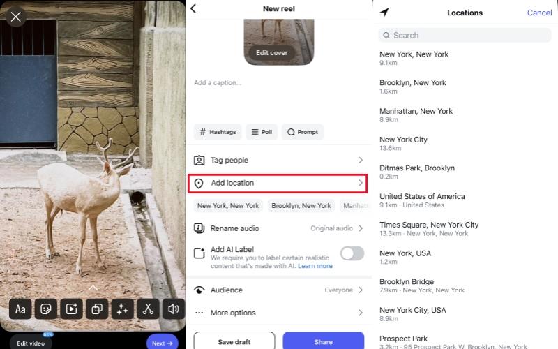 how to add location on Instagram reels how to add location on Instagram reels