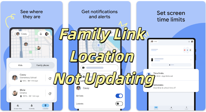 Family Link location not updating Family Link location not updating