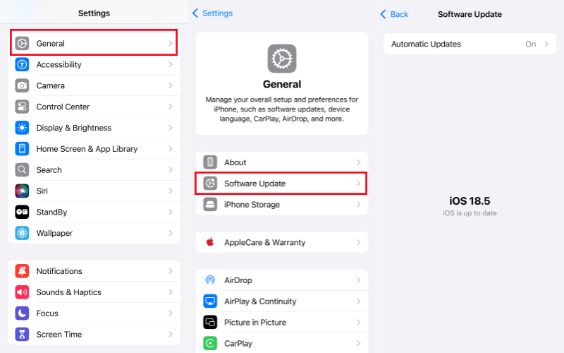 iPhone software updates iPhone software updates