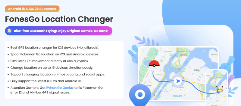 FonesGo Location Changer FonesGo Location Changer