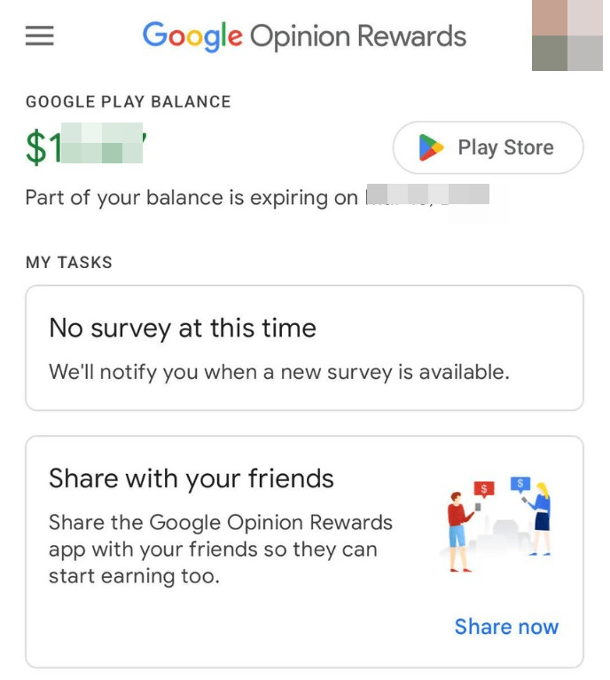 get free PokeCoins by using Google Opinion Rewards