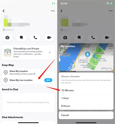 Snapchat share live location Snapchat share live location