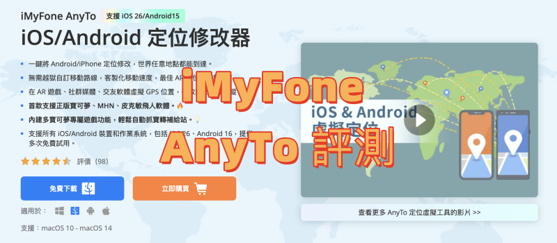 iMyFone AnyTo 評測