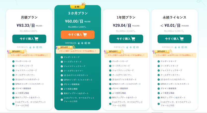 LocaChange価格 LocaChange価格
